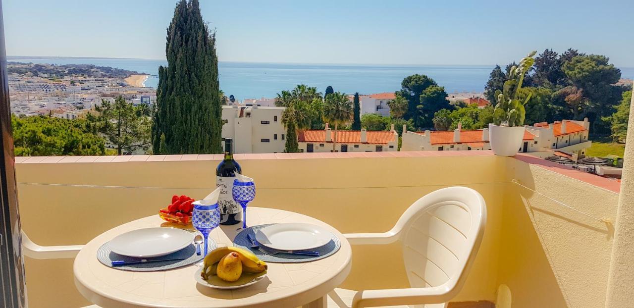 Ocean View - Fantastico Studio Em Albufeira Exteriör bild