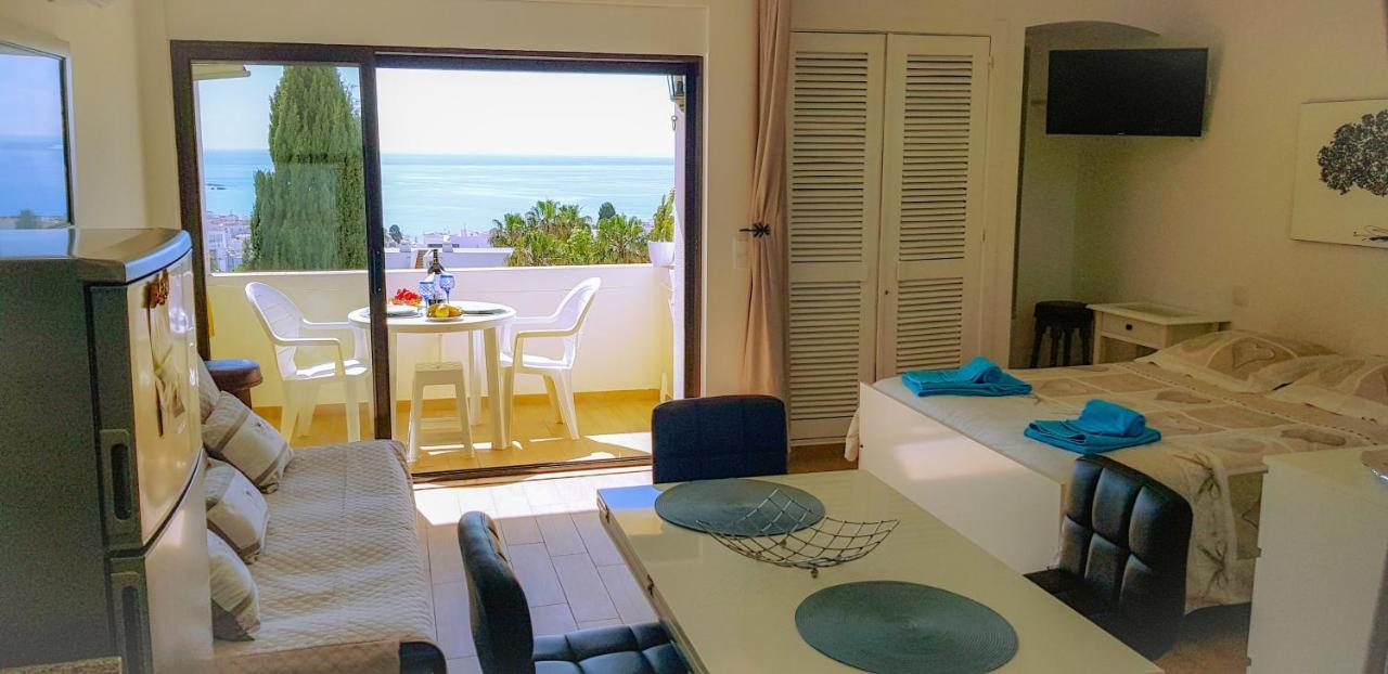 Ocean View - Fantastico Studio Em Albufeira Exteriör bild