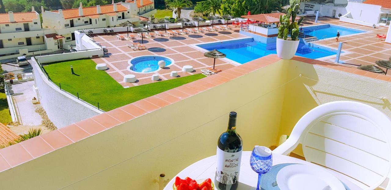 Ocean View - Fantastico Studio Em Albufeira Exteriör bild