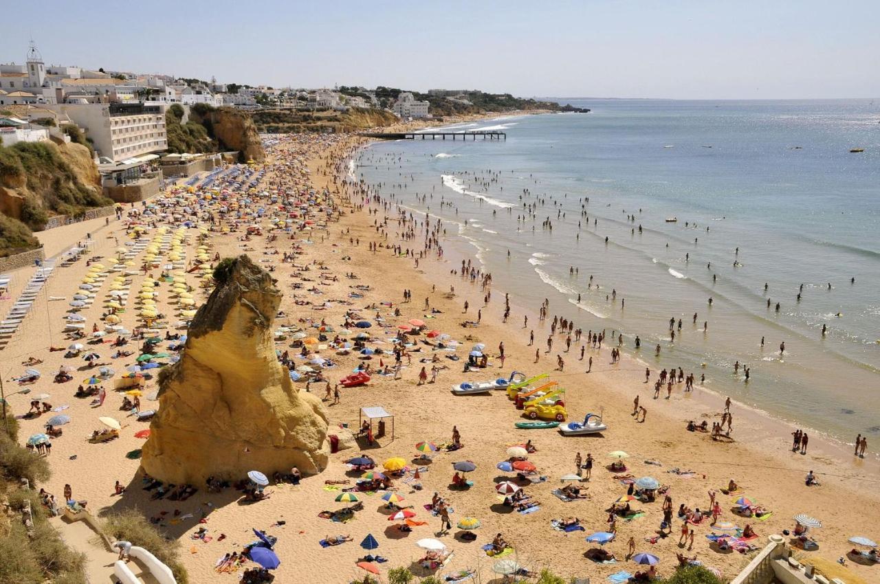 Ocean View - Fantastico Studio Em Albufeira Exteriör bild